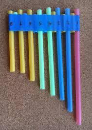 DIY Musical Instruments: Straw Whistle Pan Flute | Baxter County Library